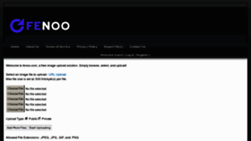 What Fenoo.com website looked like in 2012 (12 years ago)