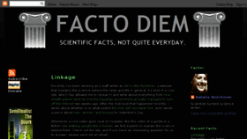 What Factodiem.com website looked like in 2012 (11 years ago)