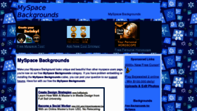 What Freemyspacebackgrounds.net website looked like in 2012 (11 years ago)