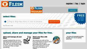 What Filesm.net website looked like in 2012 (11 years ago)