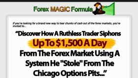 What Forexmagicformula.com website looked like in 2012 (11 years ago)