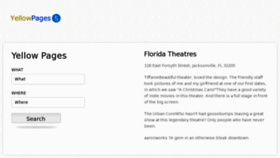 What Floridaplace.net website looked like in 2012 (11 years ago)