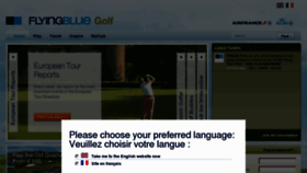What Flyingbluegolf.com website looked like in 2012 (11 years ago)