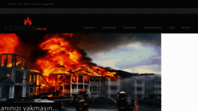 What Flames-tech.com website looked like in 2012 (13 years ago)