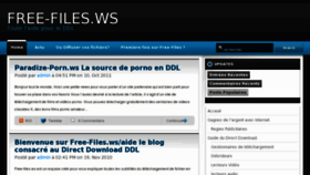 What Free-files.ws website looked like in 2012 (11 years ago)