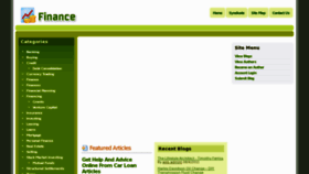 What Financemeter.net website looked like in 2012 (11 years ago)