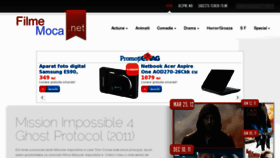 What Filmemoca.net website looked like in 2012 (13 years ago)