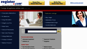 What Foreign-drugstores-online.com website looked like in 2012 (11 years ago)