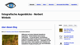 What Fotoaugenblicke-winkels.de website looked like in 2012 (11 years ago)