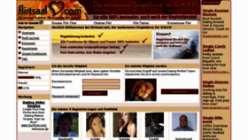 What Flirtsaal.com website looked like in 2012 (11 years ago)