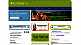 What Firstlibertybank.com website looked like in 2011 (13 years ago)