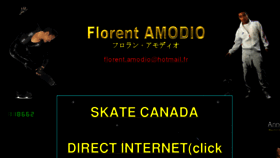 What Florent-amodio.com website looked like in 2012 (11 years ago)
