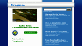 What Filmagent.de website looked like in 2012 (11 years ago)