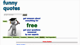 What Funny-sayings.com website looked like in 2012 (11 years ago)