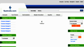 What Fiyatinda.com website looked like in 2012 (11 years ago)