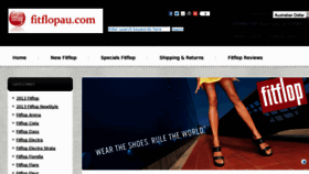 What Fitflopau.com website looked like in 2012 (11 years ago)
