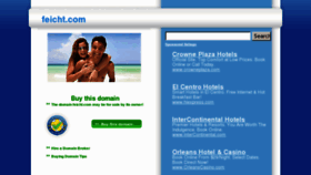 What Feicht.com website looked like in 2012 (11 years ago)