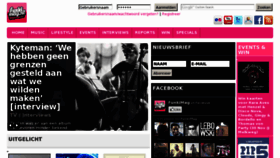 What Funkimag.nl website looked like in 2012 (11 years ago)