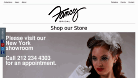 What Fancybridalny.com website looked like in 2012 (11 years ago)