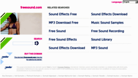 What Freesound.com website looked like in 2012 (11 years ago)