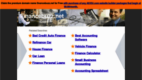 What Financebuzz.net website looked like in 2012 (11 years ago)