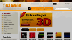 What Flashreseller.com website looked like in 2012 (11 years ago)