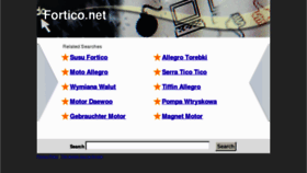 What Fortico.net website looked like in 2012 (11 years ago)