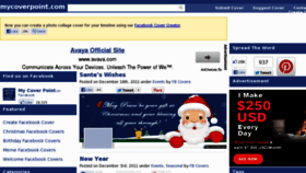 What Facebookprofilecovers.com website looked like in 2012 (11 years ago)