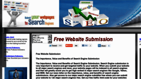 What Freewebsitesubmission.us website looked like in 2013 (11 years ago)