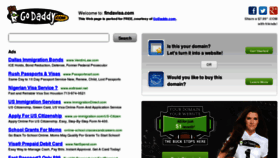 What Findavisa.com website looked like in 2013 (11 years ago)