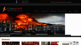 What Flames-tech.com website looked like in 2013 (13 years ago)
