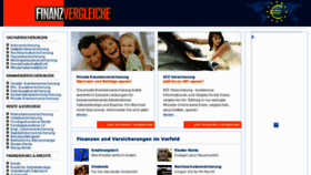 What Finanz-vergleiche.info website looked like in 2013 (11 years ago)