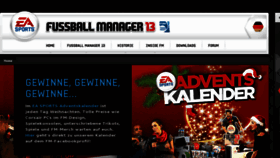 What Fm11.de website looked like in 2013 (11 years ago)