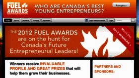 What Fuelawards.ca website looked like in 2013 (11 years ago)