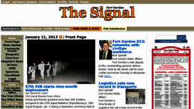 What Fortgordonsignal.com website looked like in 2013 (11 years ago)