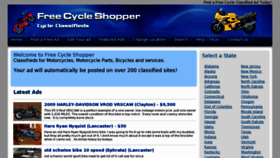 What Freecycleshopper.com website looked like in 2013 (11 years ago)