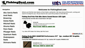 What Fishingdeal.com website looked like in 2013 (11 years ago)