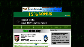 What Fixed-bets.com website looked like in 2013 (11 years ago)
