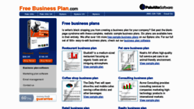 What Freebusinessplan.com website looked like in 2013 (11 years ago)
