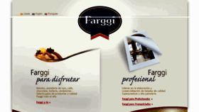 What Farggi.com website looked like in 2013 (11 years ago)