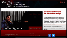 What Festivaldetorroella.com website looked like in 2013 (11 years ago)