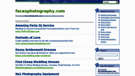 What Facesphotography.com website looked like in 2013 (11 years ago)