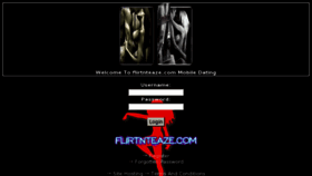What Flirtnteaze.com website looked like in 2013 (11 years ago)