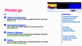 What Filmebi.ge website looked like in 2013 (11 years ago)