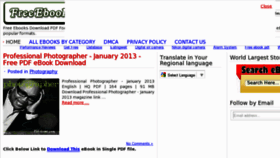 What Freeebookzone.com website looked like in 2013 (11 years ago)