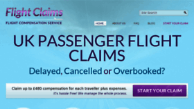 What Flightclaims.co.uk website looked like in 2013 (11 years ago)