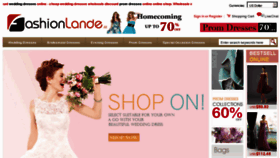 What Fashionlande.com website looked like in 2013 (11 years ago)