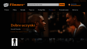 What Filmmex.pl website looked like in 2013 (11 years ago)