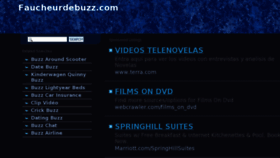 What Faucheurdebuzz.com website looked like in 2013 (11 years ago)