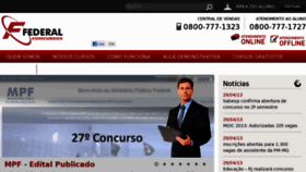 What Federalonline.com.br website looked like in 2013 (11 years ago)